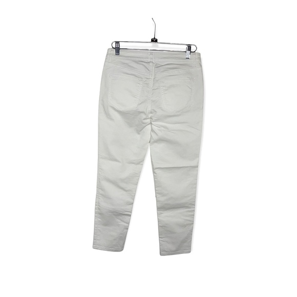 APT. 9 White Slim Denim Capri Pants 6 - Picture 5 of 8